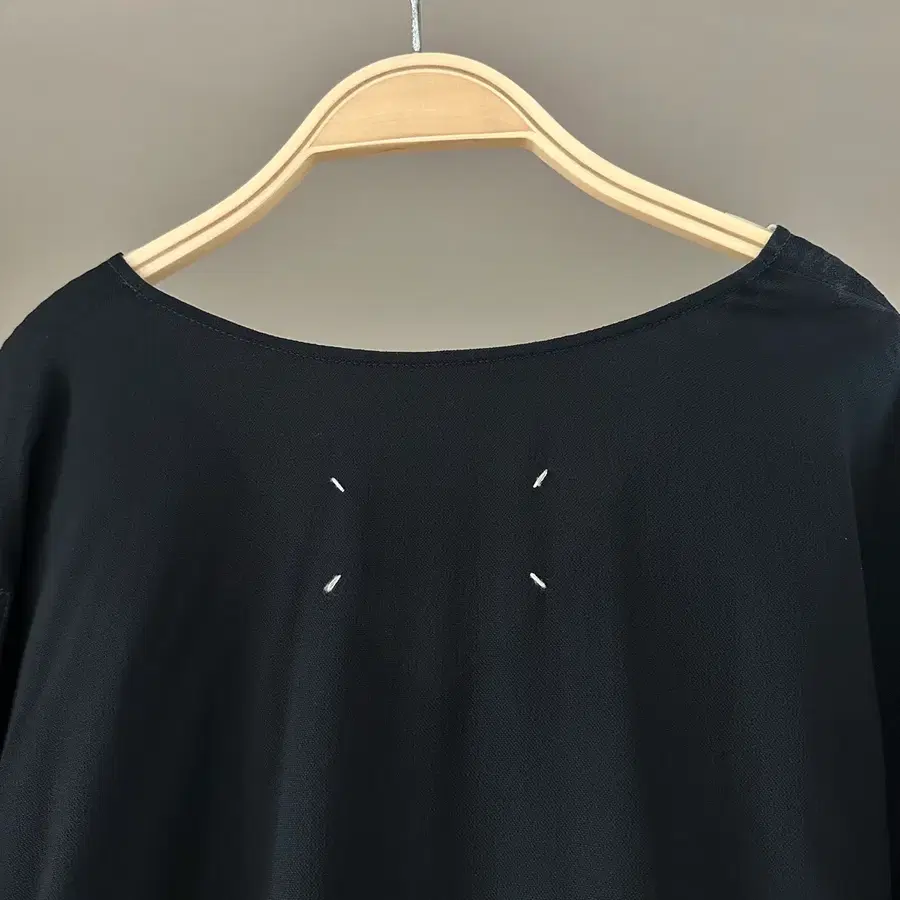 Maison Margiela 메종 마르지엘라 드로스트링 원피스 38 블랙