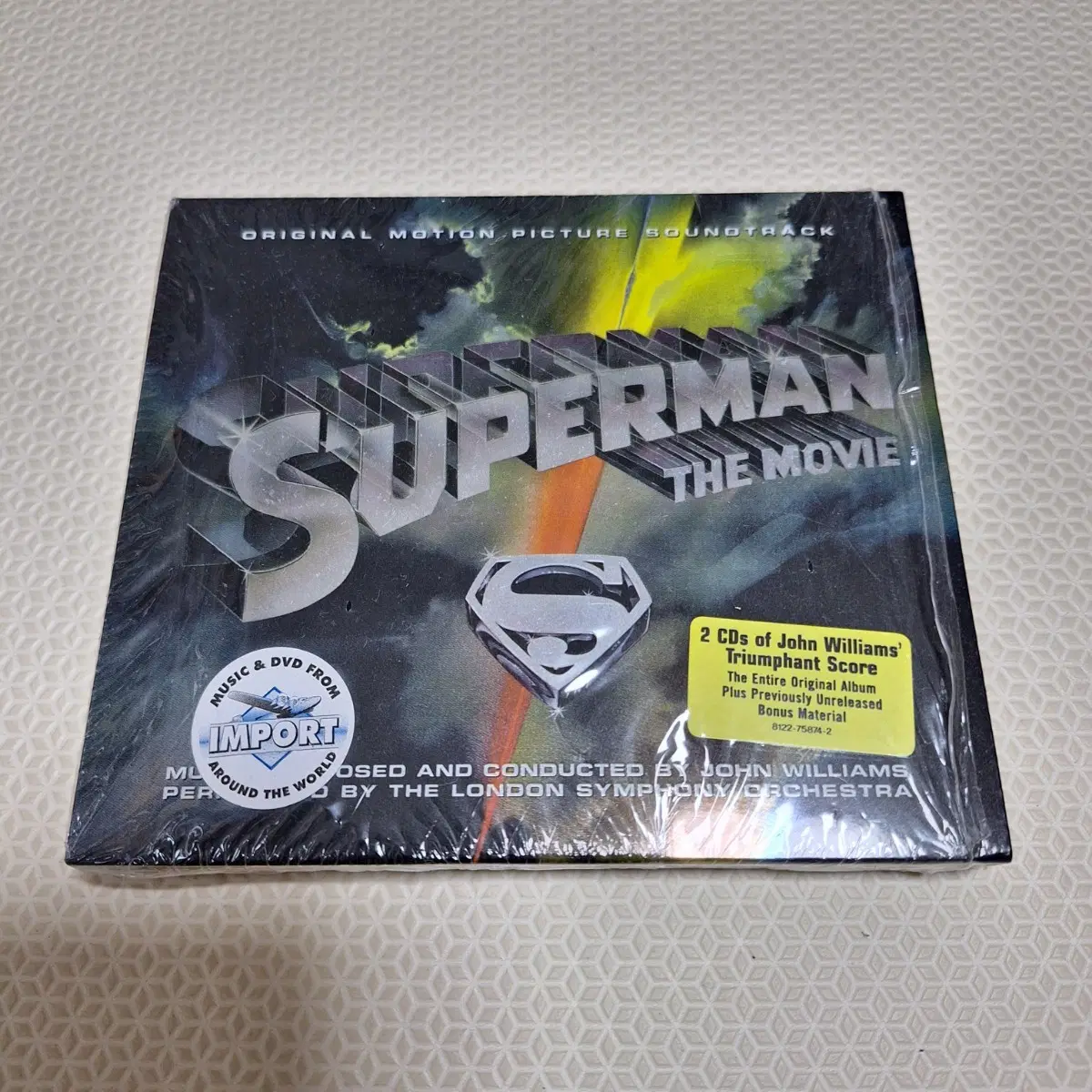 슈퍼맨 사운드트랙 Superman ost 2CD 존 윌리엄스