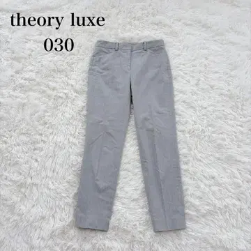 theory luxe (30) 슬랙스 라이트 그레이 코튼 혼방 일본제 슬림 레그