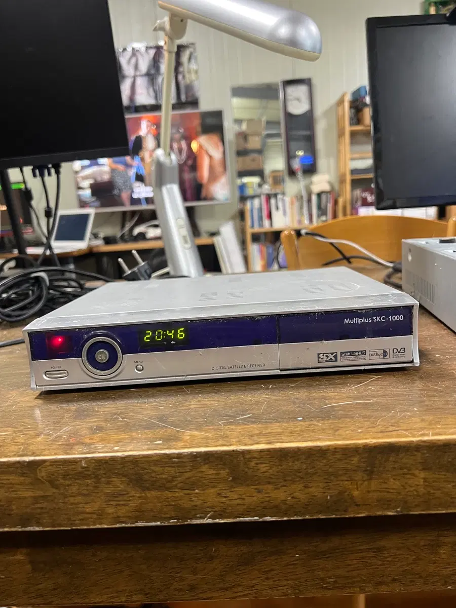 Multiplus SAC-1000 위성 방송 수신기 빈티지 골동품 인테리어 소품