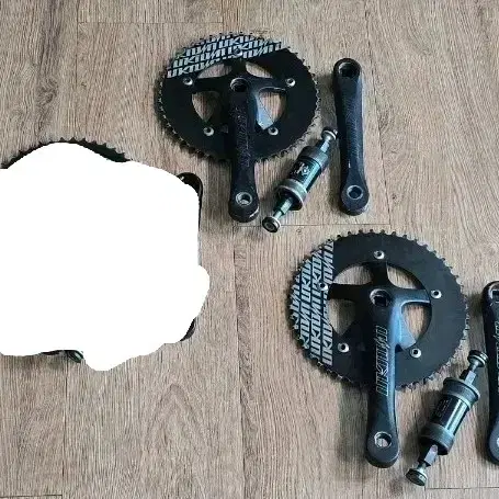 언노운 사각비비 픽시 크랭크셋