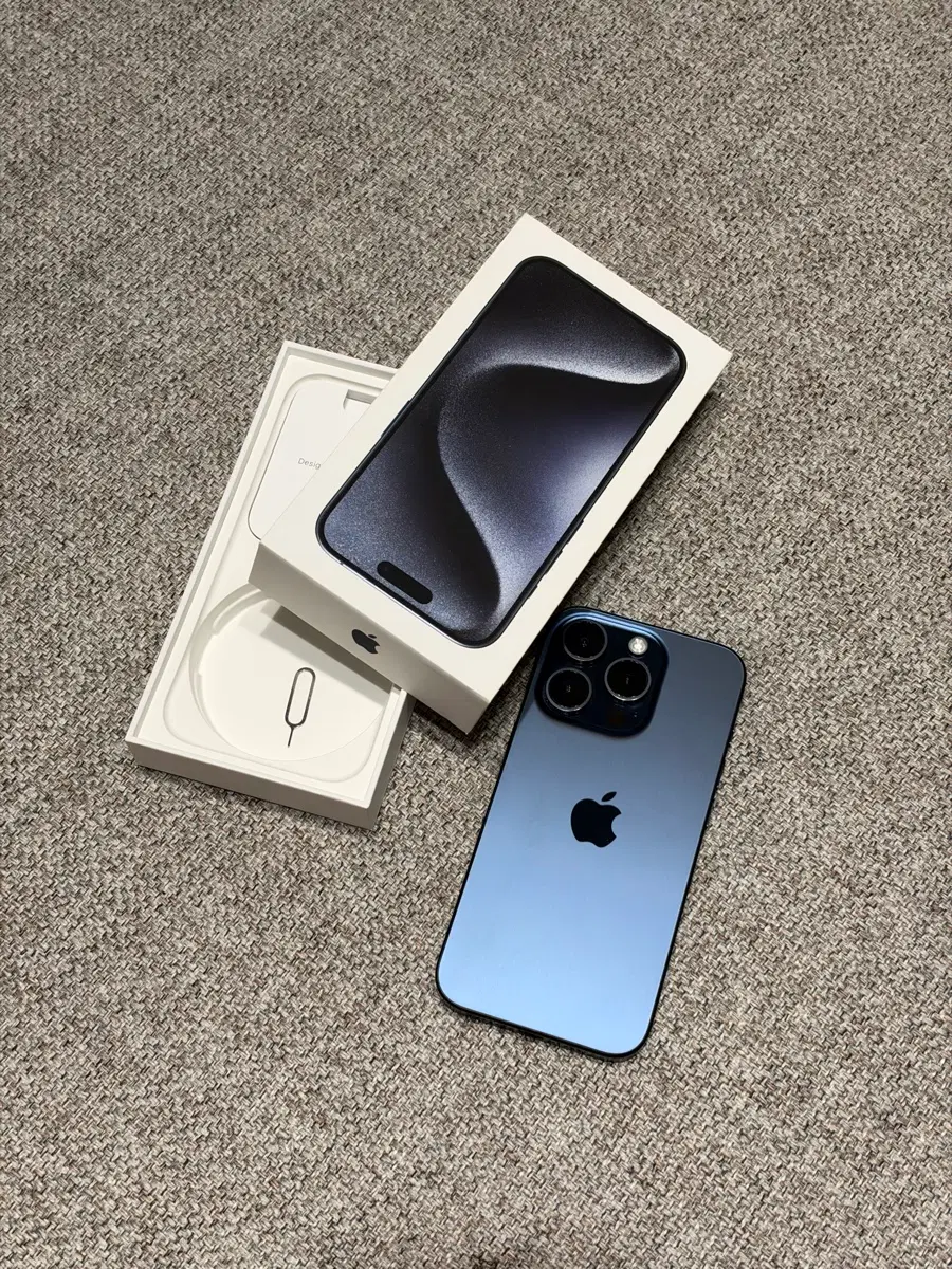 아이폰 15프로 256GB 블루티타늄