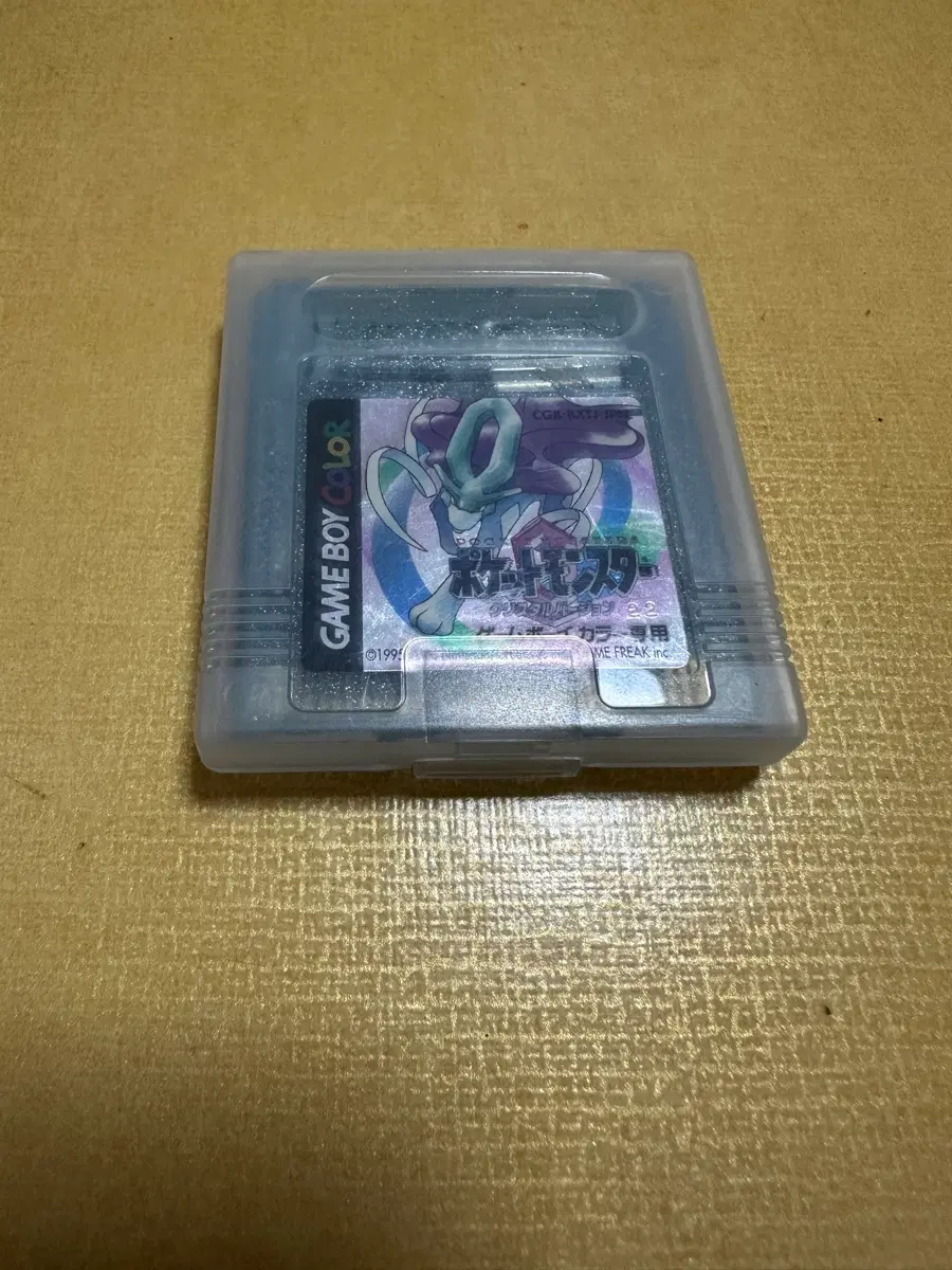 GBC 포켓몬스터 크리스탈 판매합니다.