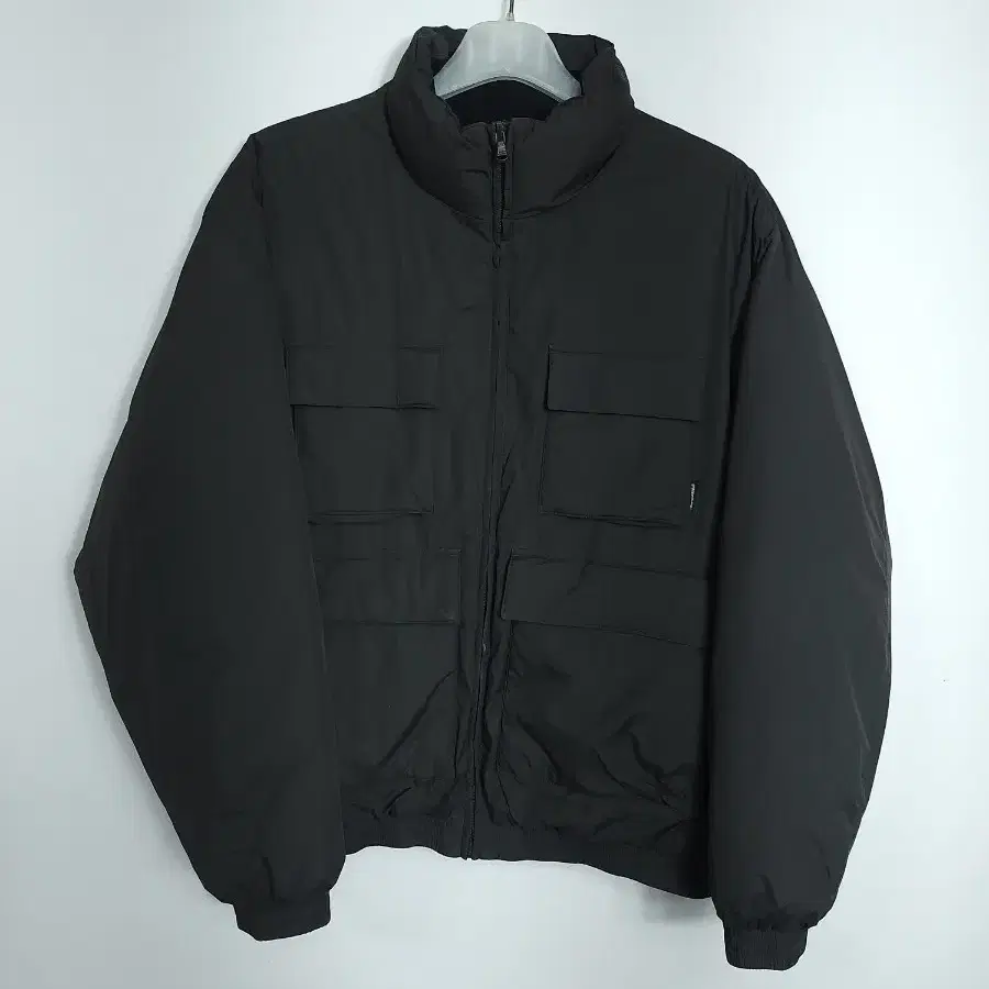 그루브라임 딥그레이 멀티포켓패딩점퍼 95-100 L 새제품급
