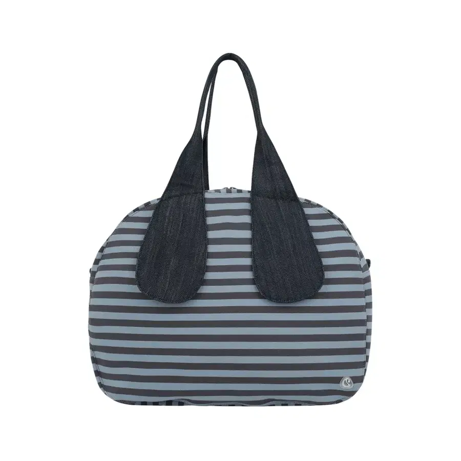 코이세이오 EMA TINY FRIENDS STRIPE BAG BLUE CHARCOAL