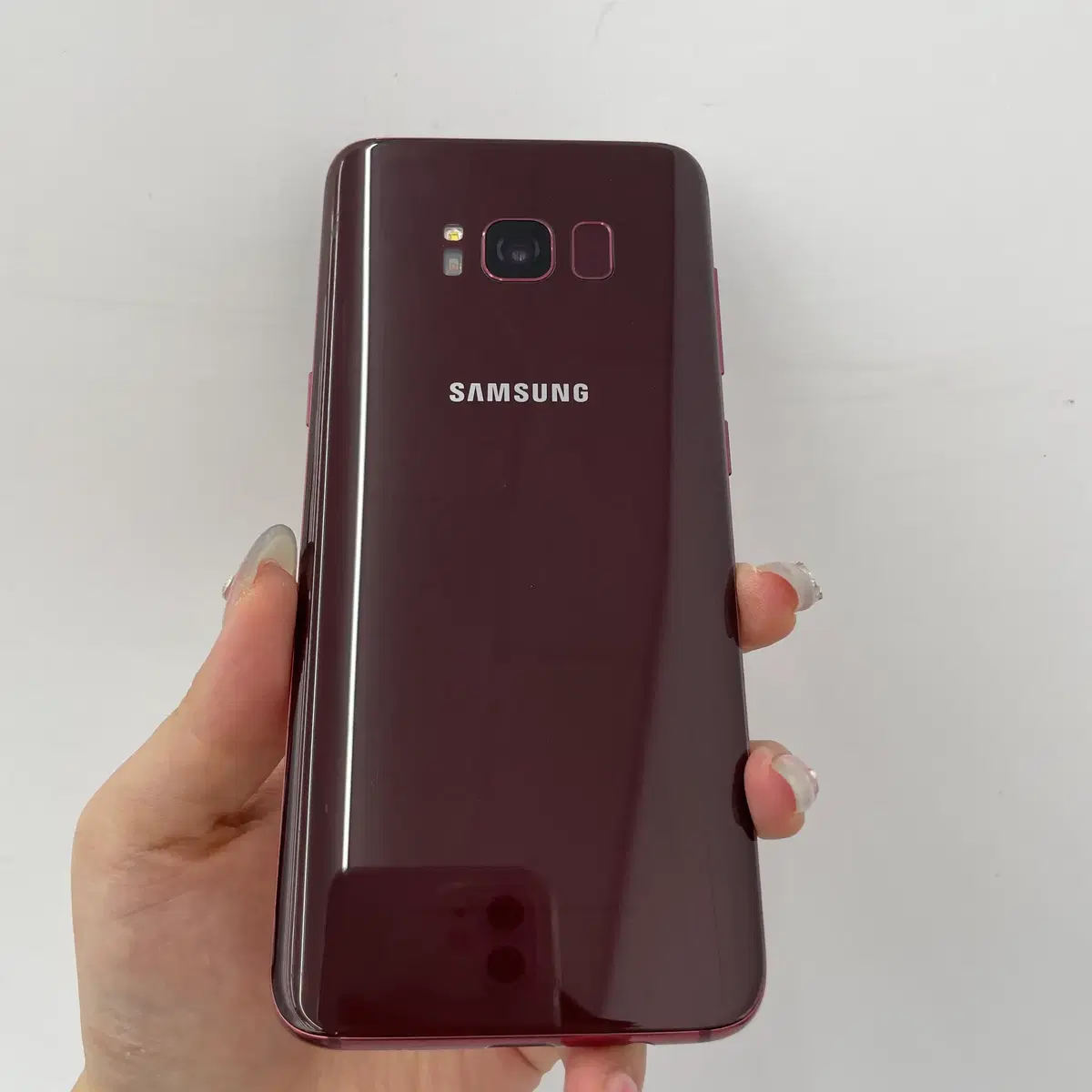 !!외관깨끗!! 갤럭시S8 버건디 64GB 04925 울산중고폰
