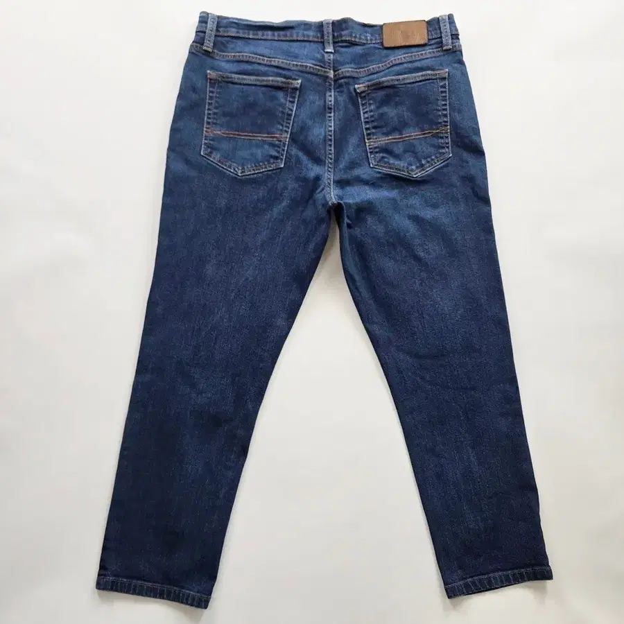 타미힐피거 청바지 7부 스판 테이퍼드 데님 사이즈34 R7558