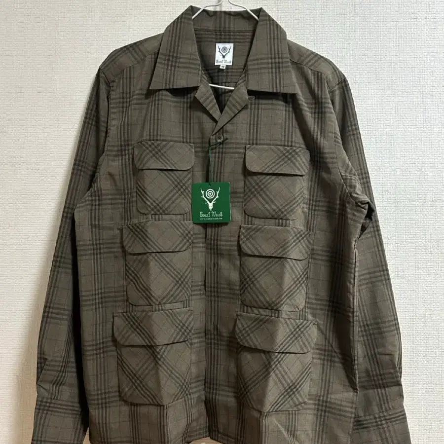 South2 west8 남이서팔 멀티포켓 셔츠자켓 새상품 (정품)
