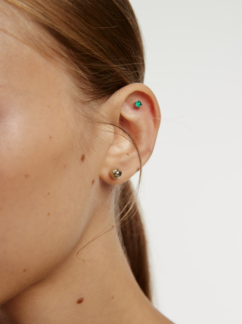 조이그라이슨 Nuit Irregural SV Earring (JS3AEM83)