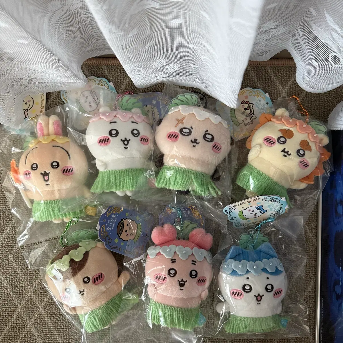 치이카와 인어섬 마스코트 키링