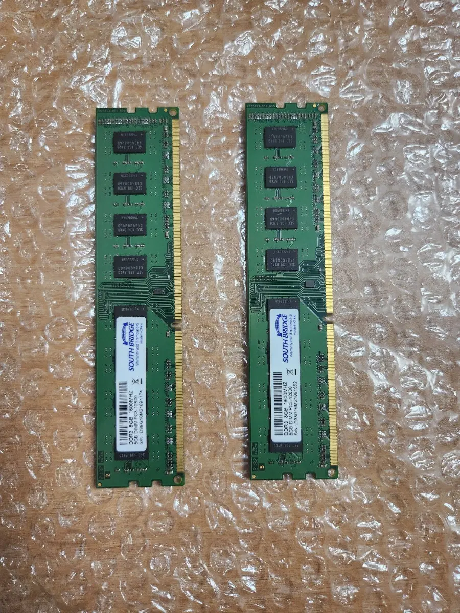 사우스브릿지 ddr3 8gb 2개