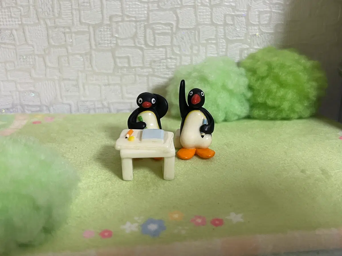 Pingu 고전 핑구 에그 가챠 학교 핑구 세트