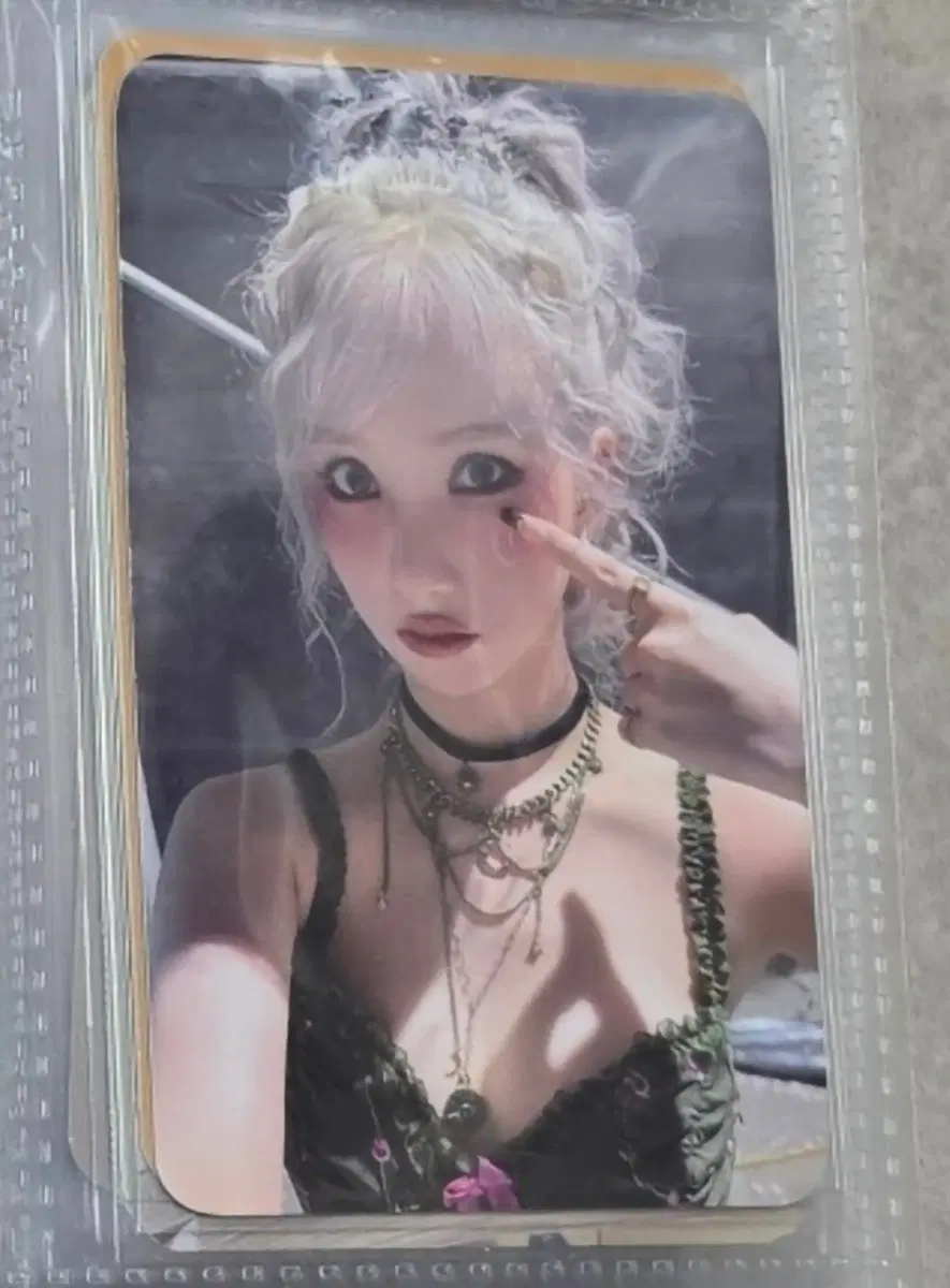 비비지 은하 쉿 럭키드로우 럭드 미공포 포토카드 포카