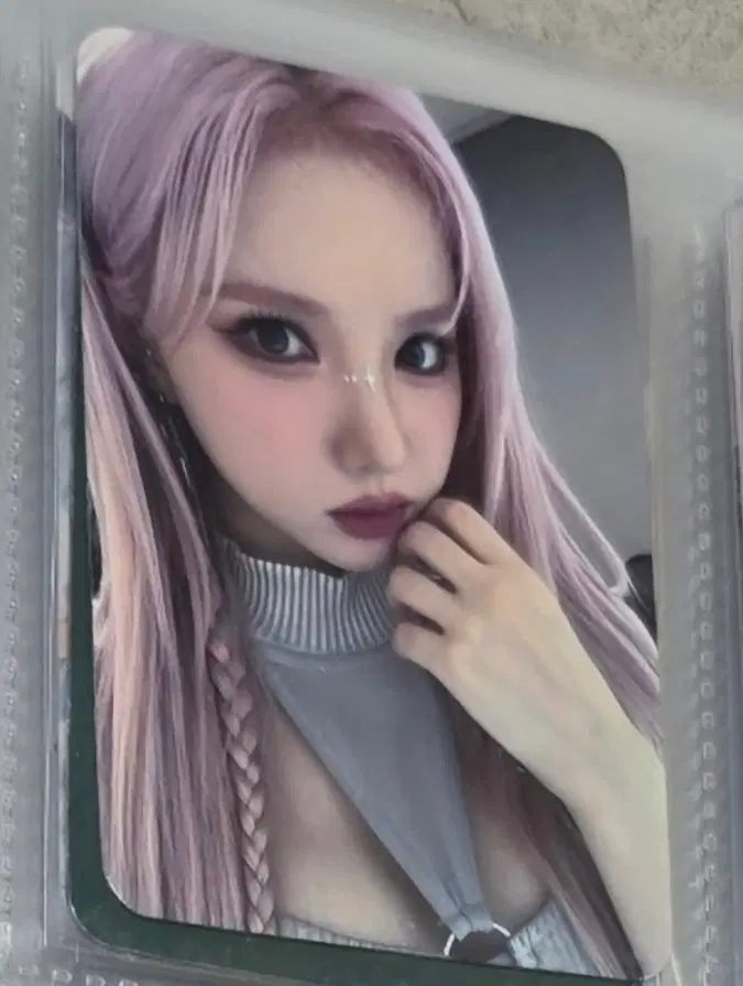 비비지 은하 매니악 사운드웨이브 럭드 미공포 포토카드 포카