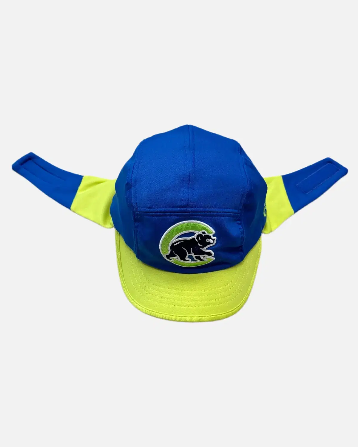 MLB 키즈 배색 이어플랩 모자 53cm