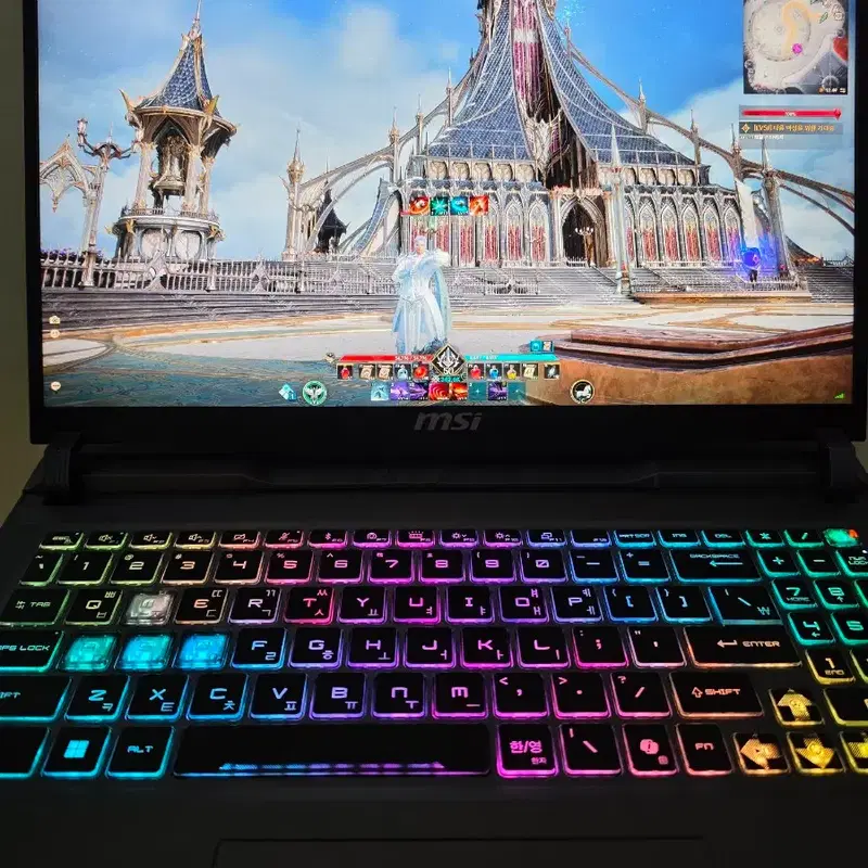 노트북 MSI 벡터 16 HX RTX 5070 Ti, 64GB, 1TB, Window 11