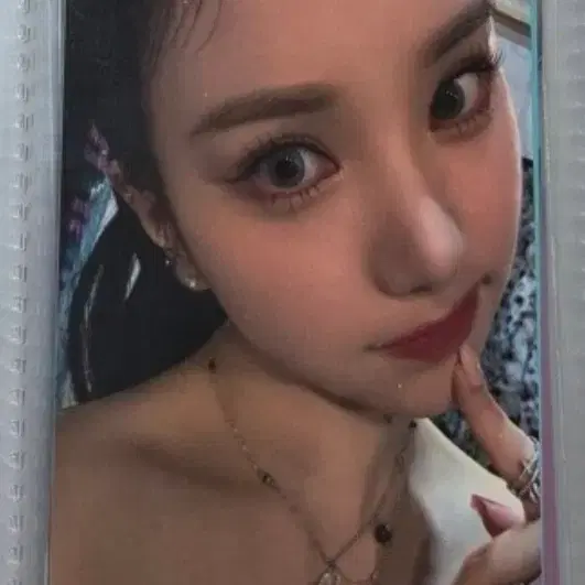 비비지 은하 풀업 타워레코드 미공포 포토카드 포카
