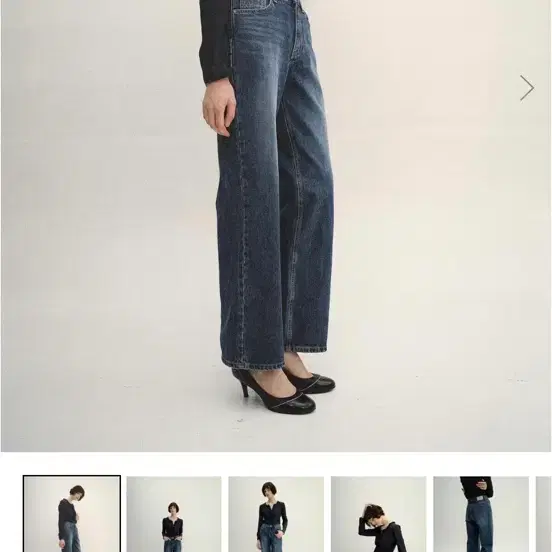 Lea 르에 Patter Denim (새상품)