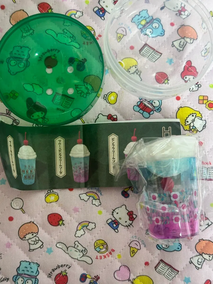 일본 메론소다 하와이안 피규어 가챠