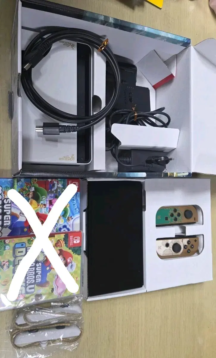 닌텐도 스위치 oled 젤다 에디션+ 팔아요(네고 가능)