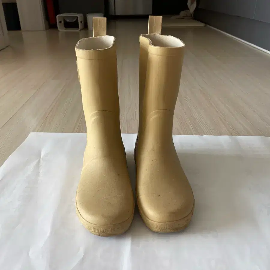 벤시몽 BSM 레인 부츠 미드 허니 버터 240