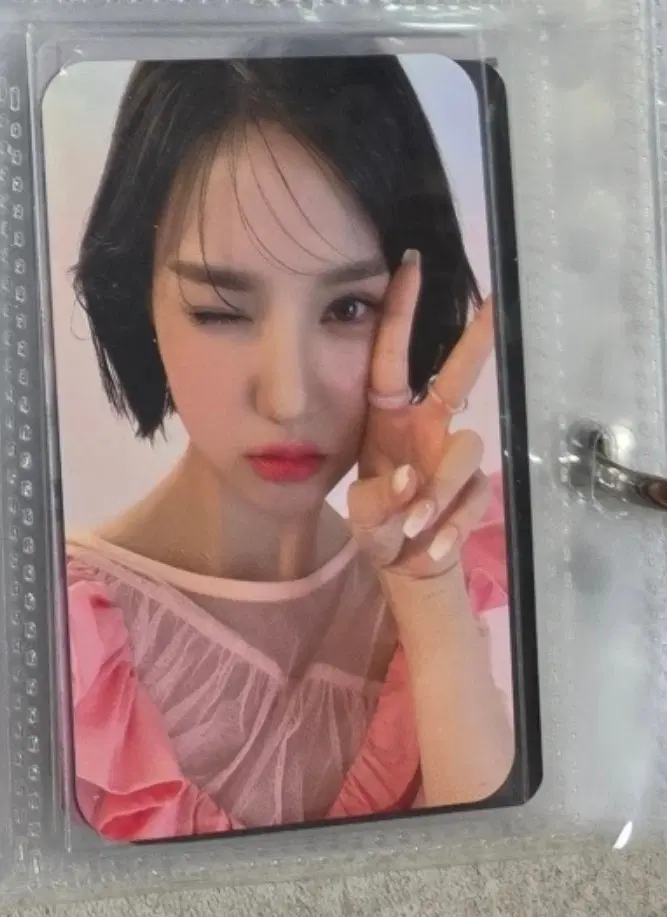 비비지 은하 피치씨 포토카드 포카