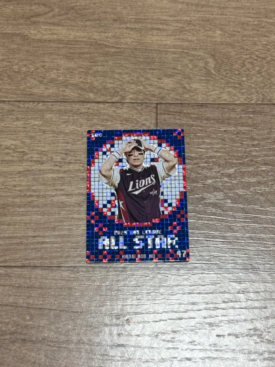 2025 KBO 크보카드 삼성라이온즈 강민호 올스타