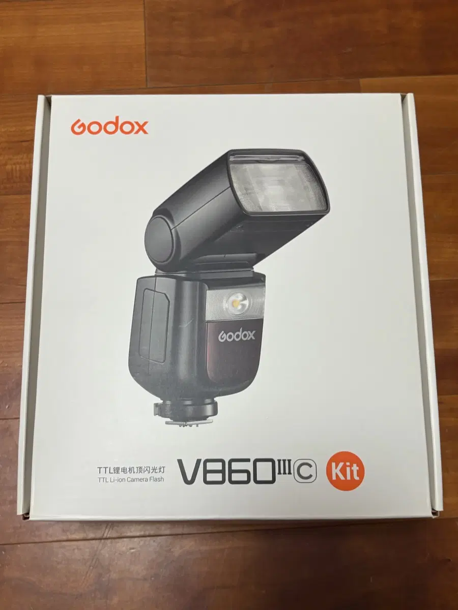 S급 상태 고독스 GODOX V860III 플래시 캐논용 풀박