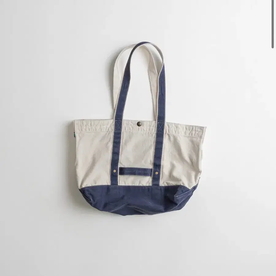 비헤비어 WASHED CANVAS TOTE BAG