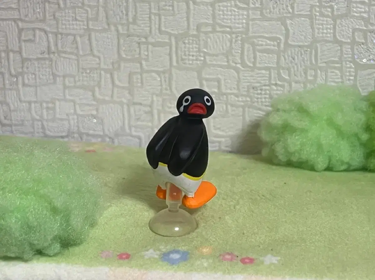 Pingu 핑구 흡착판 미니 피규어