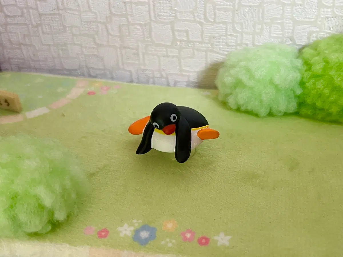 Pingu 핑구 흡착판 미니 피규어