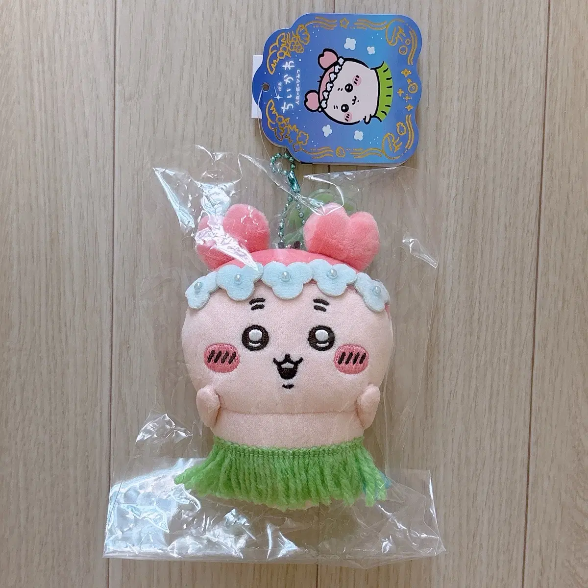 먼작귀 치이카와 인어섬 마스코트 카니 인형키링