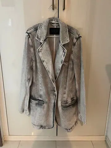 ALLSAINTS 데님 자켓 여성용