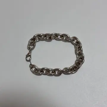 체인 당크레풍 체인 팔찌 실버 컬러