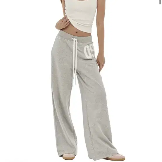 클리시어 넘버링 팬츠 09 Numbering straight pants