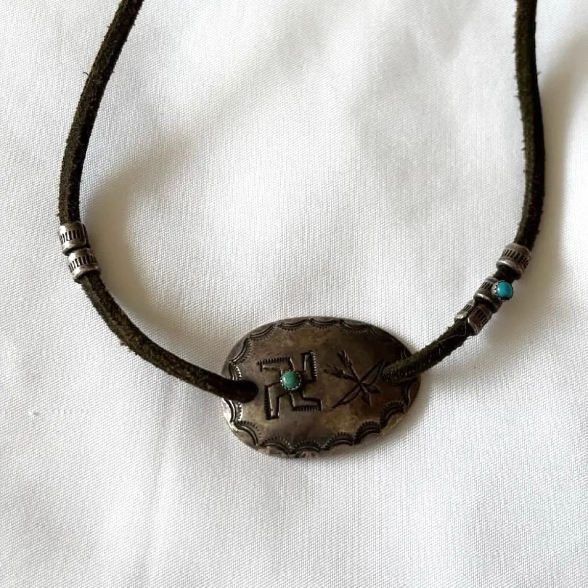 캐피탈 네이티브 인디안 터키석 necklace