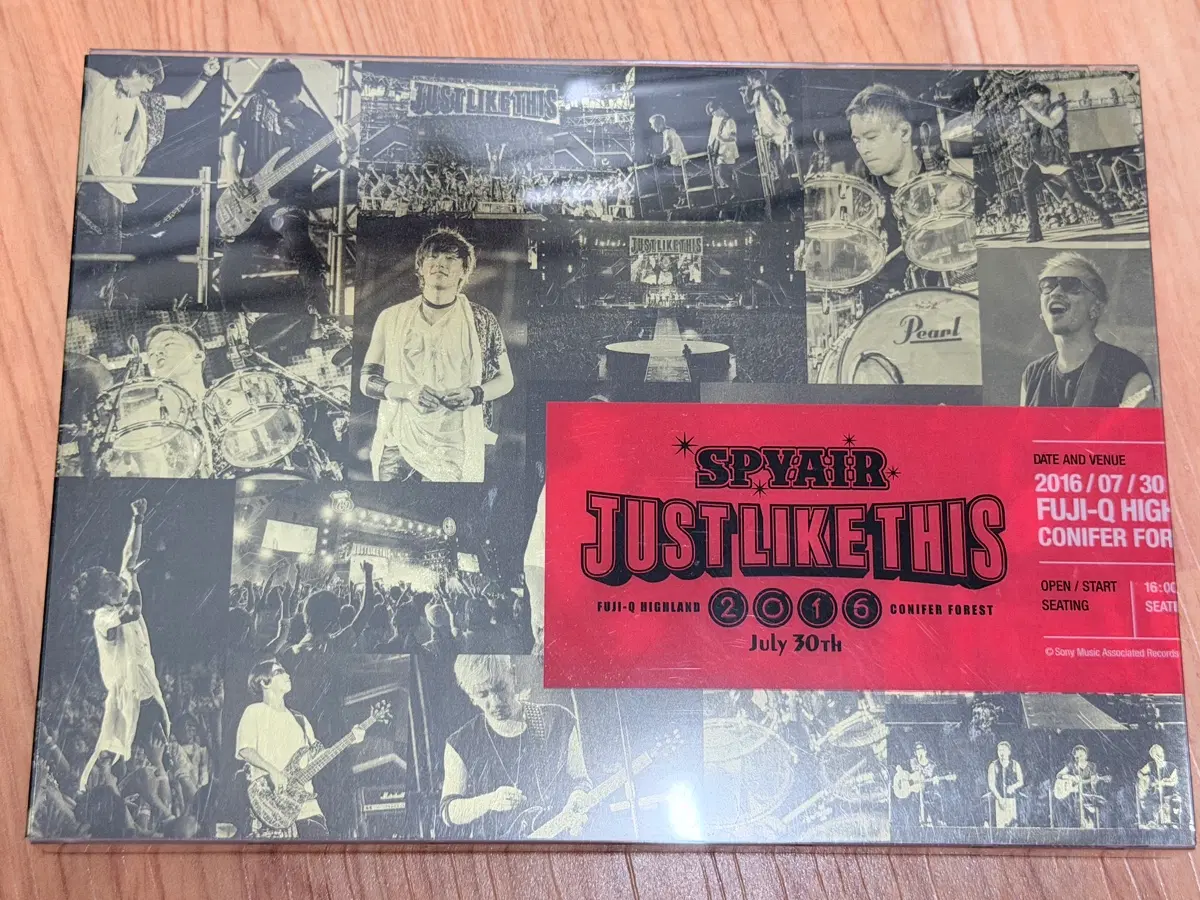 DVD) 스파이에어 Just like this 2016 DVD