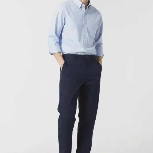 남32/띠어리 스트레이트핏 네이비 팬츠
