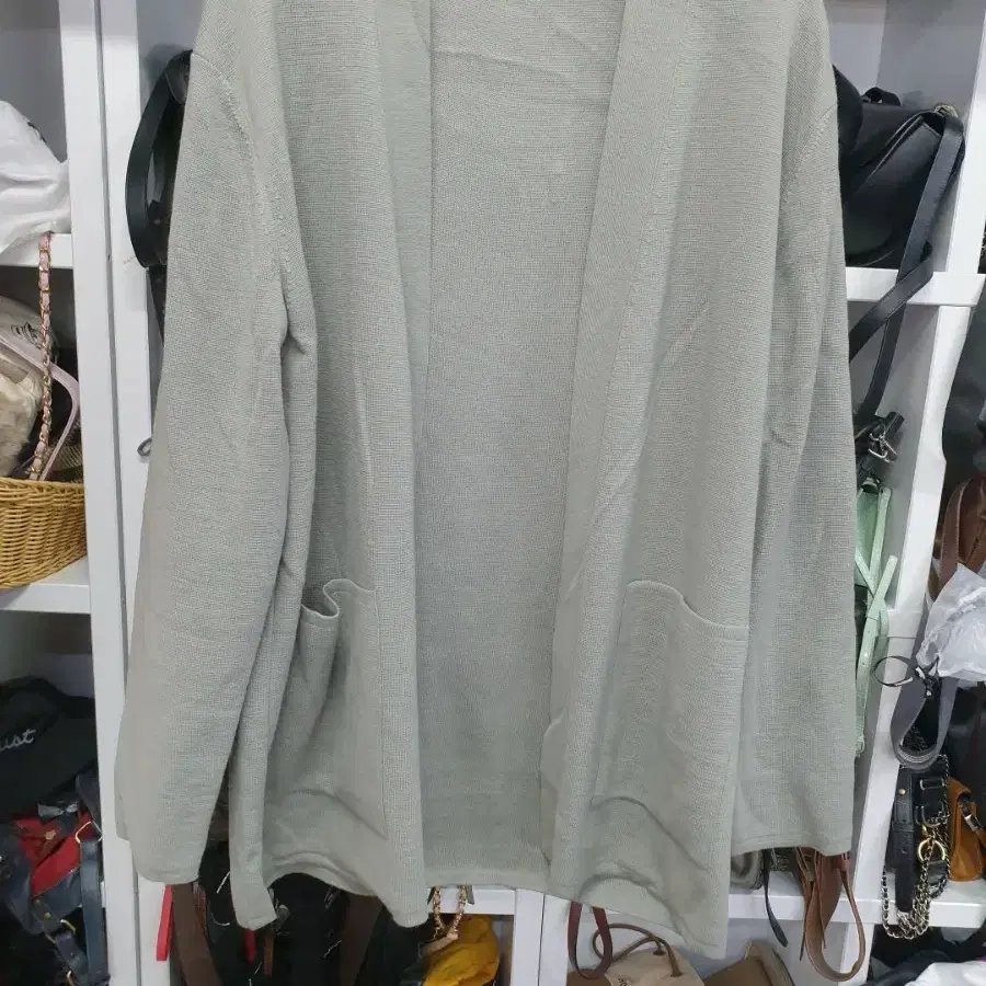 DKNY 오픈 가디건 XL