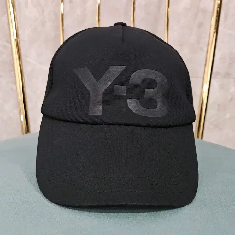 Y-3 요지야마모토 트러거 메쉬 캡 블랙