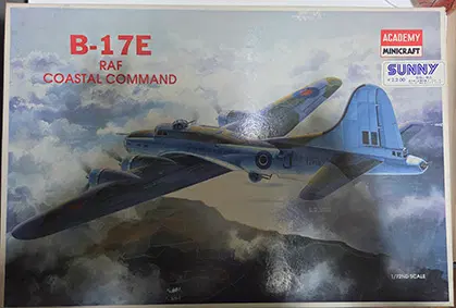 B-17E 프라모델