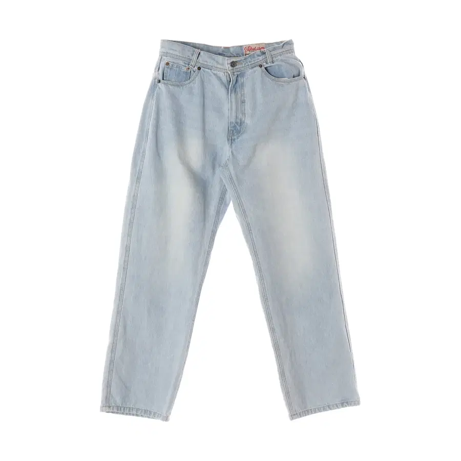 테켓 25SS Happenstance 진 와이드 데님팬츠 라이트 블루 S