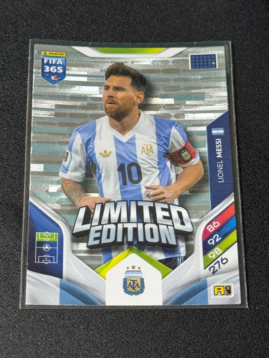 파니니 FIFA 365 리오넬 메시 한정판 카드