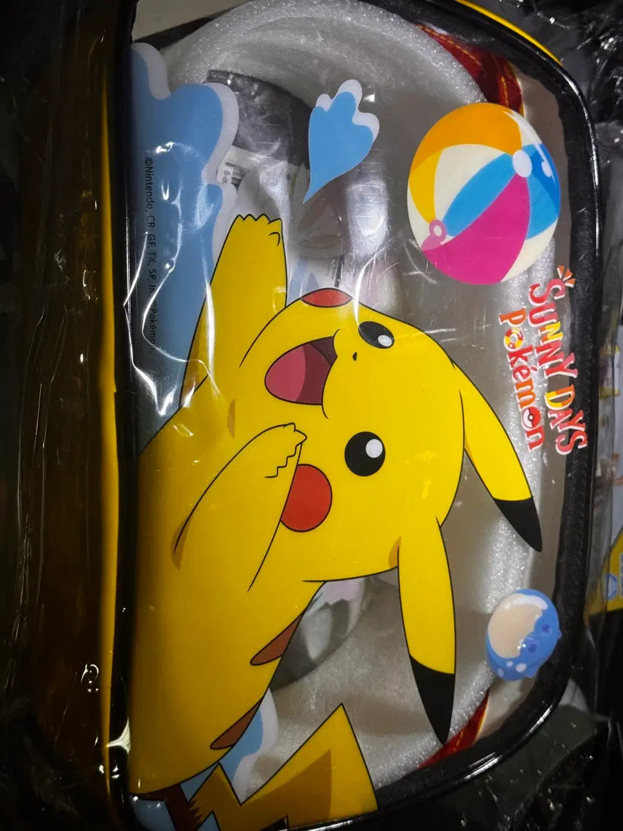 포켓몬 피카츄 수영가방