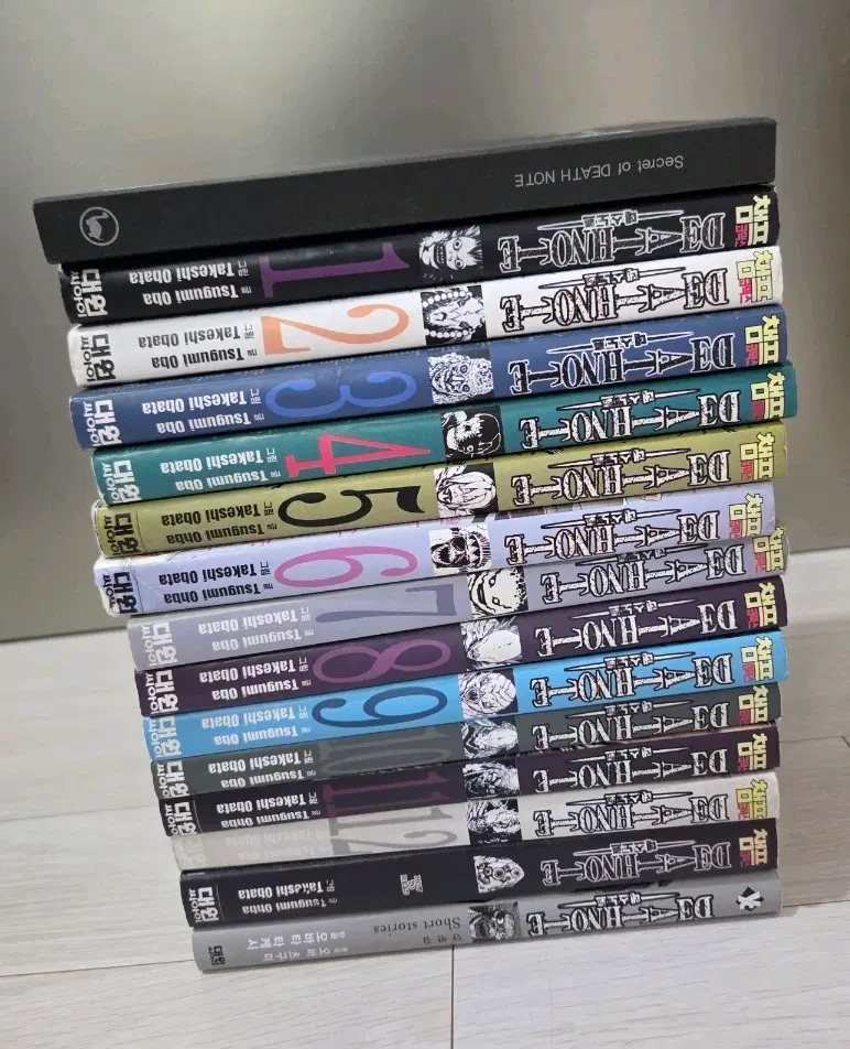 데스노트 만화책 전권 + 데스노트의 비밀(Secret of DEATH NOTE)