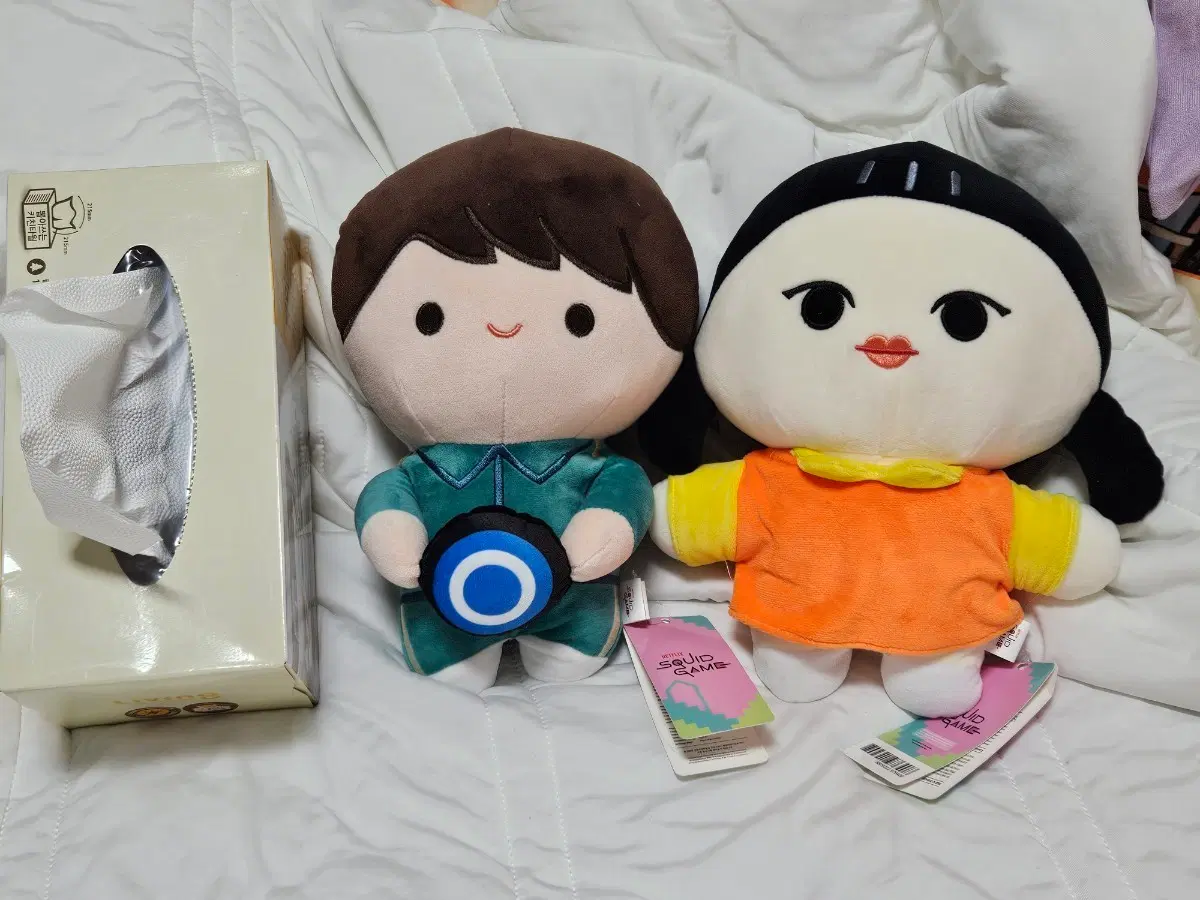 오징어게임 인형 2종 세트