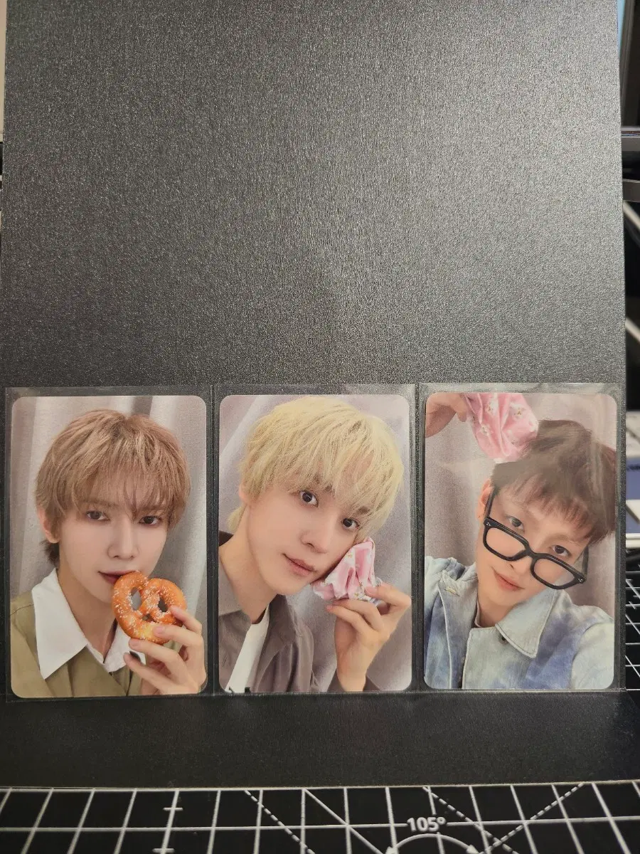 에이티즈 카페이벤트 럭키드로우 포카