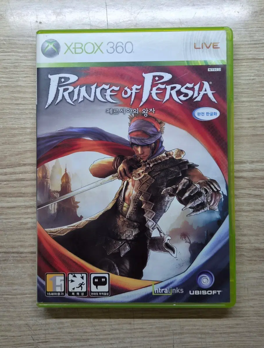 XBOX 360 페르시아의 왕자 게임 한글판