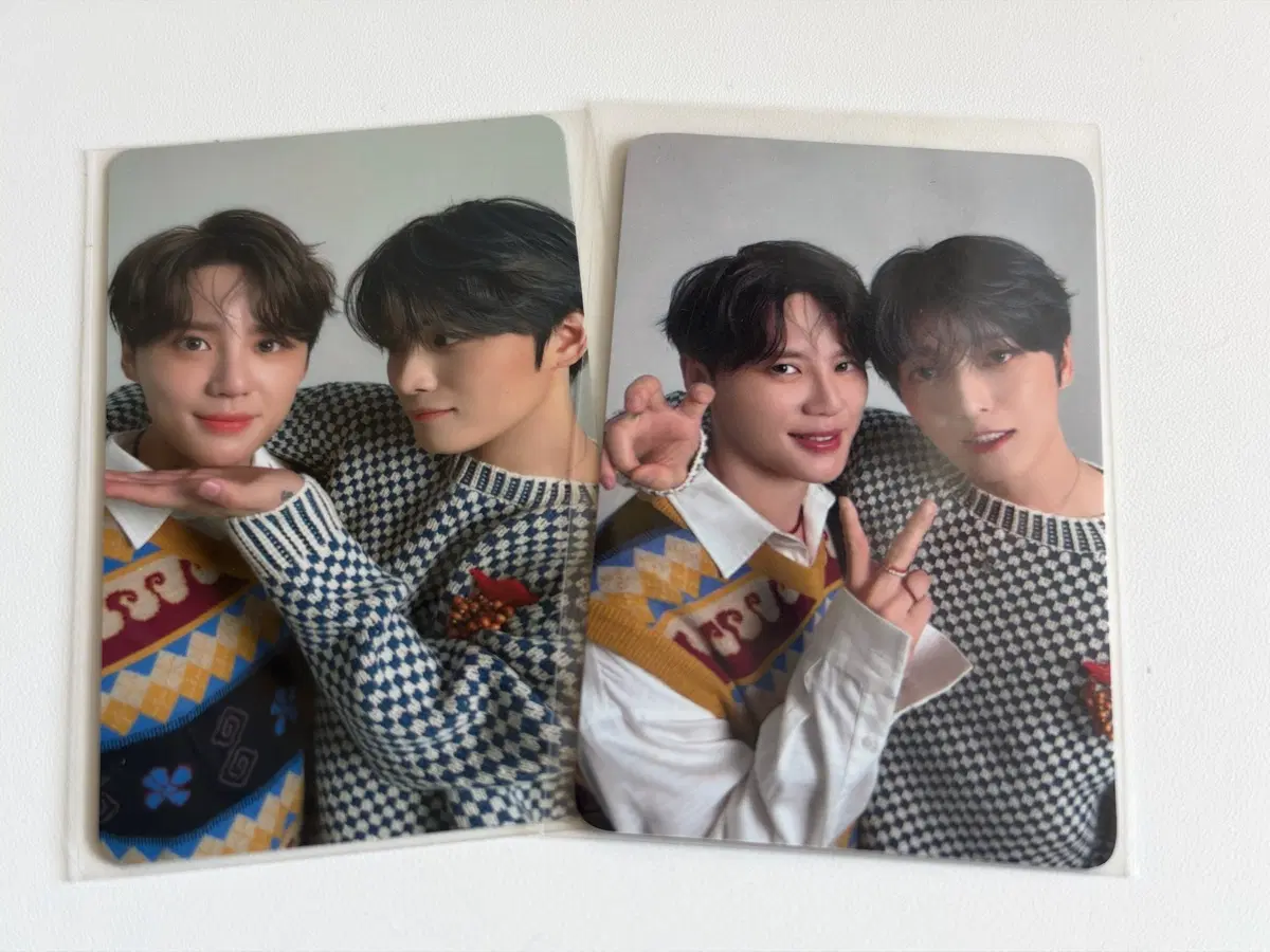 [SET] JX IDENTITY 김재중 김준수 포토카드 2장