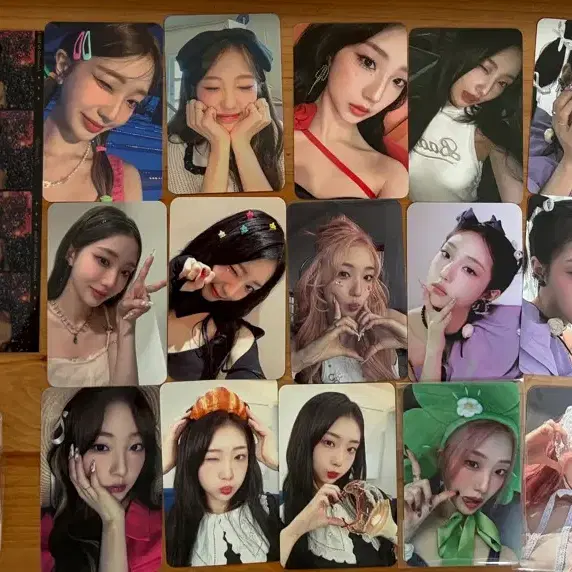 이달소 루셈블 여진 포카 21장 일괄 + 베이비 여진 그립톡